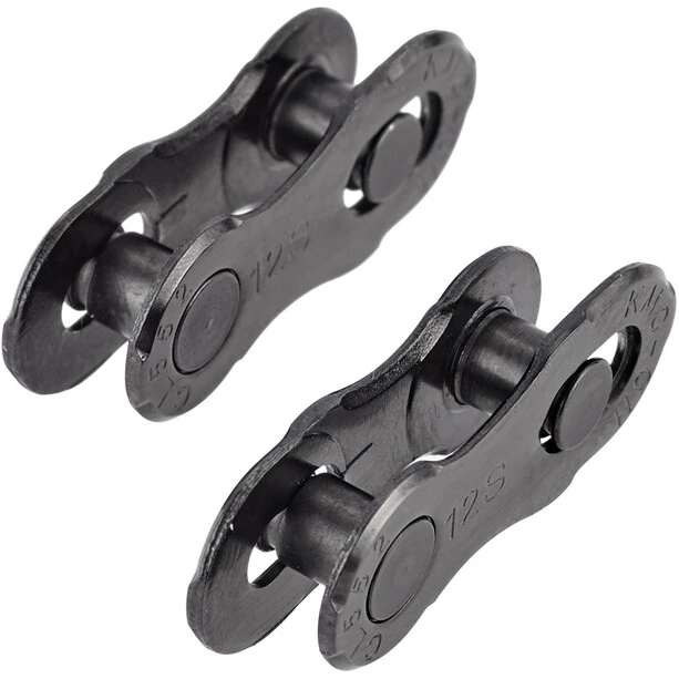 Kmc Chaînes 12NR DLC Attache Rapide Set De 2 12 Vitesses, Noir 3 Kmc Chaînes 12NR DLC Attache Rapide Set De 2 12 Vitesses, Noir