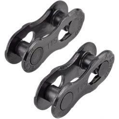 Chaînes CL-550 DLC Attache Rapide Set De 2 Shimano/SRAM/KMC 11 Vitesses, Noir