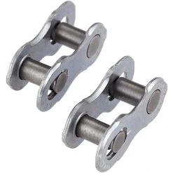 Kmc Chaînes E101NR EPT Attache Rapide Set De 2 1 Vitesse, Argent