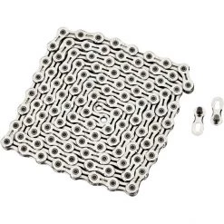 Kmc Chaînes X10EL Chaîne De Vélo 10-fach, Argent