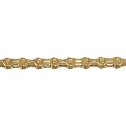 Kmc Chaînes X10EL Ti-N Chaîne De Vélo 10-fach, Or -Pignons Soldes Boutique kmc x10el ti n kette 10 fach gold 3