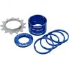 Reverse Pignons Kit Single Speed, Bleu -Pignons Soldes Boutique reverse single speed kit dunkelblau 1