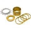Reverse Pignons Kit Single Speed, Or -Pignons Soldes Boutique reverse single speed kit gold 1