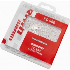 Sram Chaînes PC-850 Chaîne De Vélo 8 Vitesses, Argent