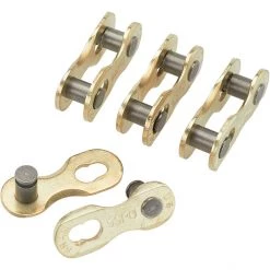 Sram Chaînes Power Link Chain Connector Antivol 9 Vitesses 4 Pièces, Or