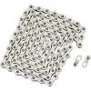Sunrace Chaînes CN10A Chaîne 10 Vitesses 116 Maillons De Chaîne, Argent -Pignons Soldes Boutique sunrace cn10a chain 10 speed 116 chain links silver 2