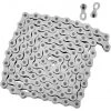 Sunrace Chaînes CNM84 Chaîne 8 Vitesses 116 Maillons De Chaîne, Argent -Pignons Soldes Boutique sunrace cnm84 chain 8 speed 116 chain links silver 2