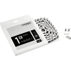 Wippermann Chaînes Connex 1E8 Chaîne De Vélo 1/2"x1/8"